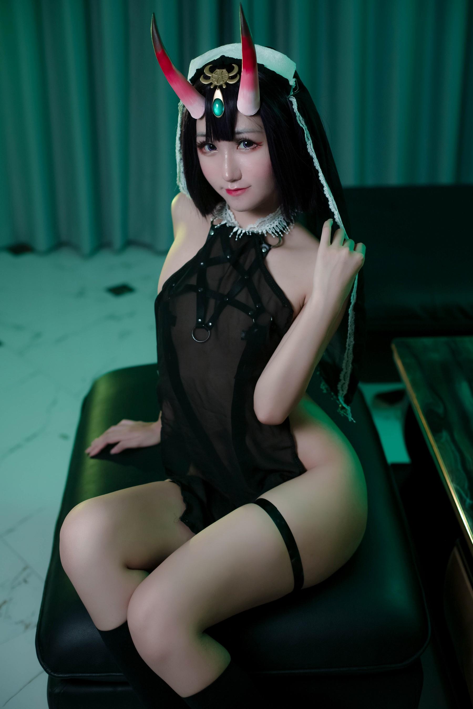 Kuuko W – NO.09 Shuten Oni Lingerie [41P]-秀吧